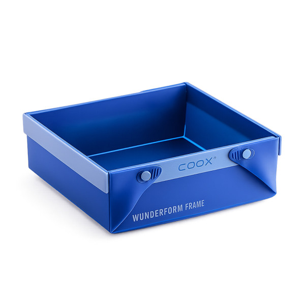 Coox Silikon Backform quadratisch faltbar WUNDERFORM Frame SQ