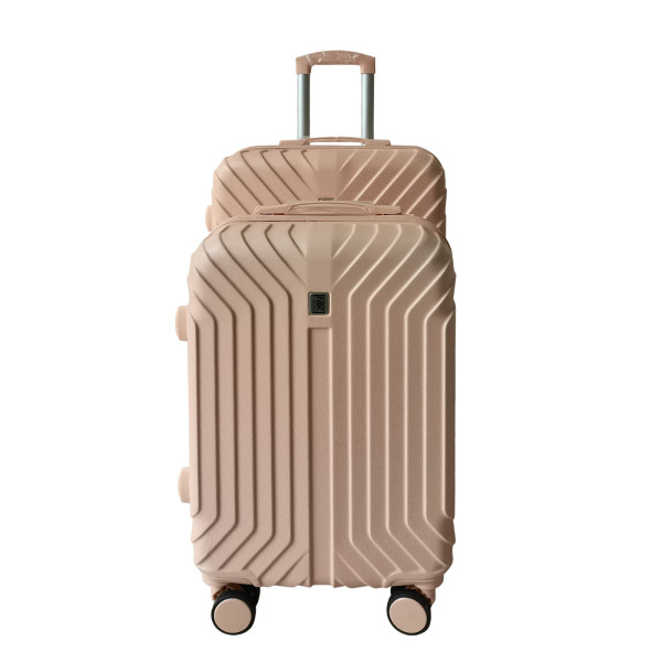 NTK-Collection Mabell Rosa Hartschalenkoffer 2er-Set