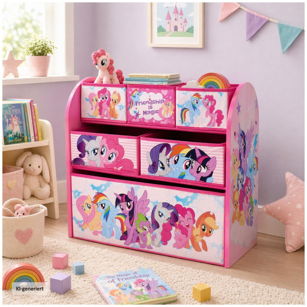 Little Pony Aufbewahrungsschrank 3-lagig 62,5 cm