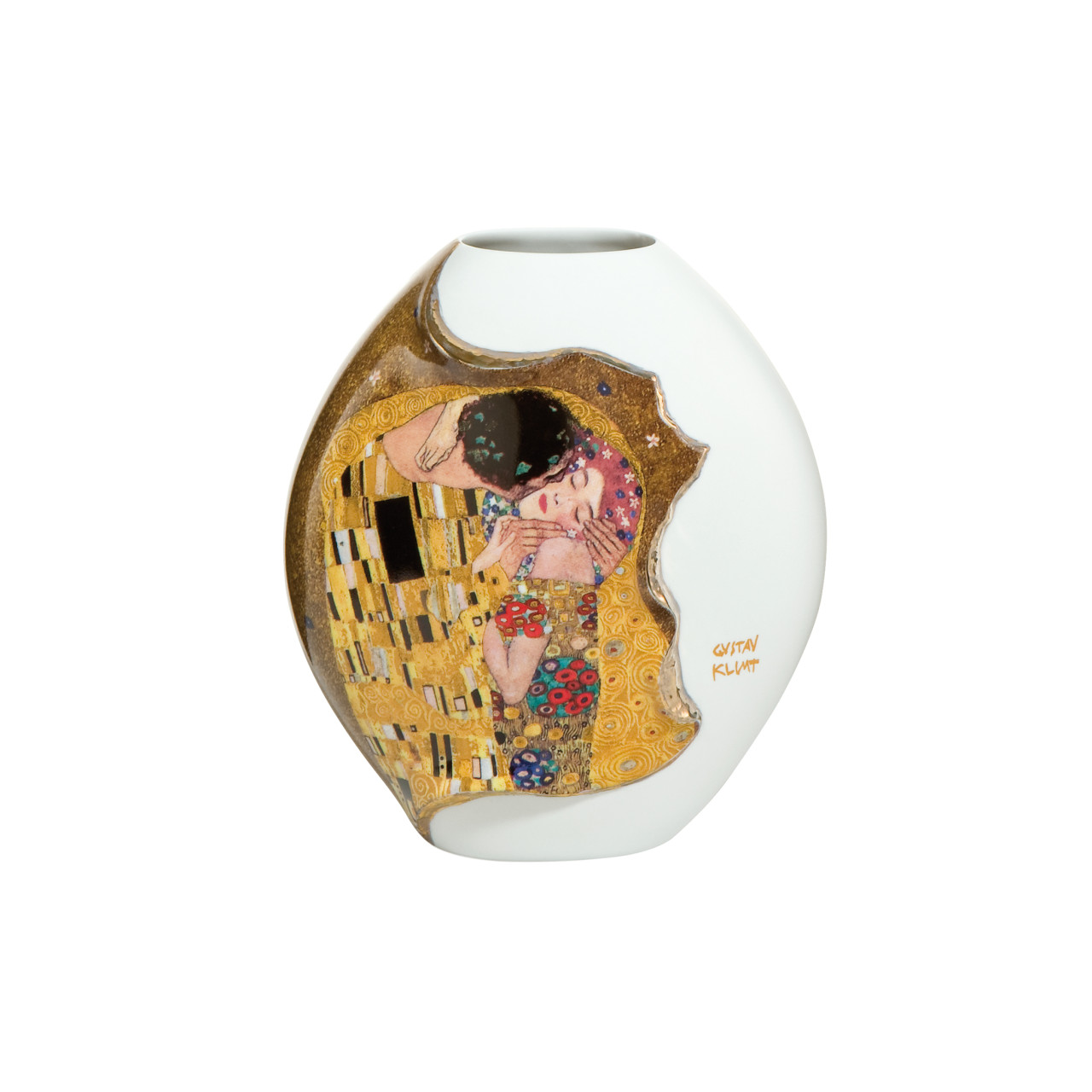 Goebel Vase Artis Orbis Gustav Klimt - Der Kuss