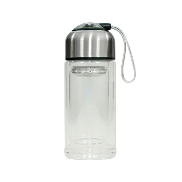 Trinkflasche mit Siebeinsatz
