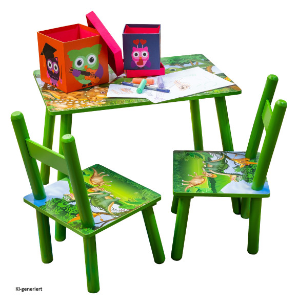 Kindertischgruppe Dinos