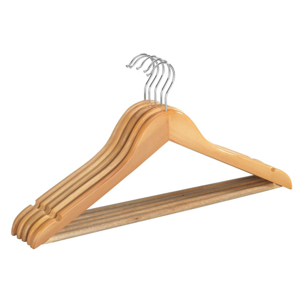 HTI-Living Holzbügel Kleiderbügel 5er Set