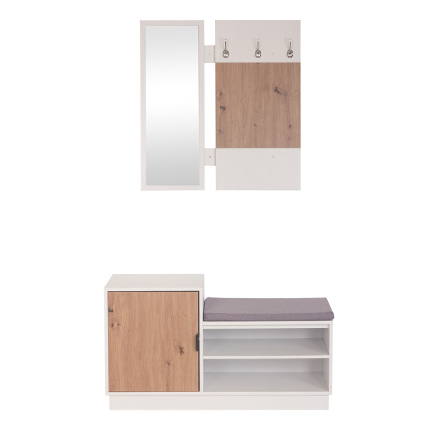 Garderobe Dana2 Weiß