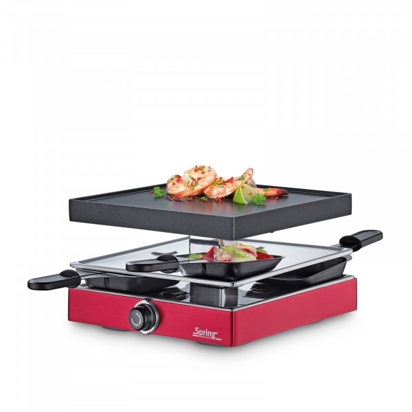 Spring Classic Raclette 4 mit Alugrillplatte