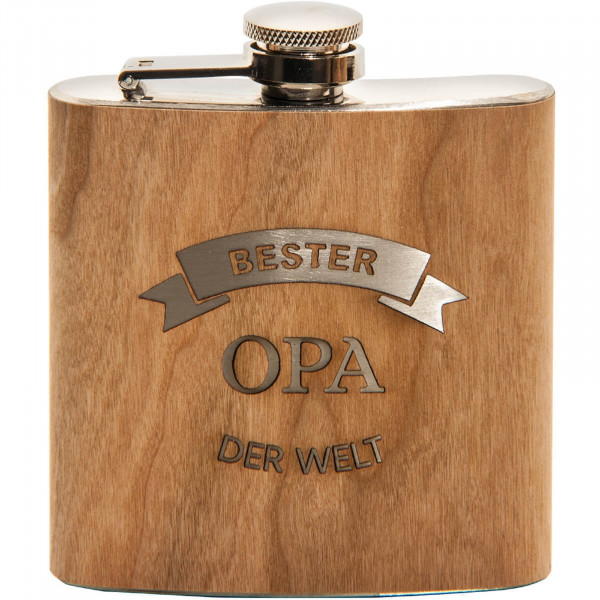 HTI-Living Bester Opa der Welt Flachmann