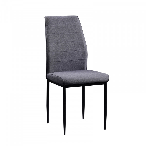 HTI-Living Madison Webstoff Grau Stuhl