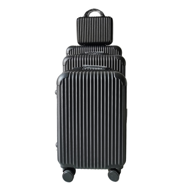 NTK-Collection Frenzi Schwarz Hartschalenkoffer 4er-Set