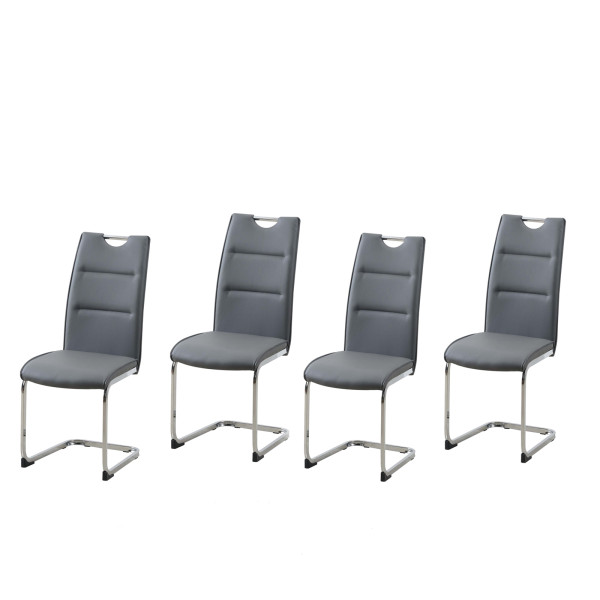 Schwingstuhl DannyC PU Grau