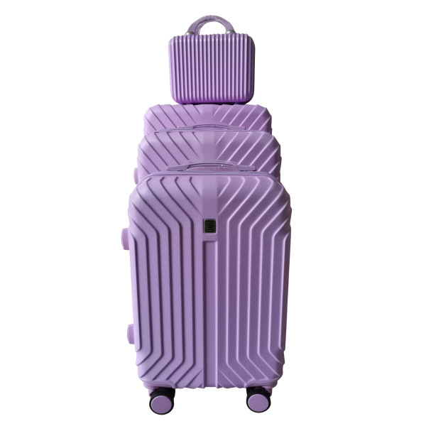 NTK-Collection Mabell Lila Hartschalenkoffer 4er-Set