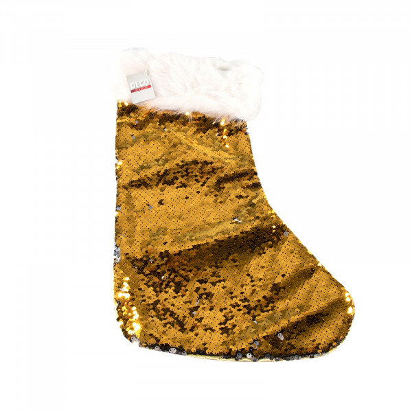 HTI-Living Glitzer Weihnachtsocke