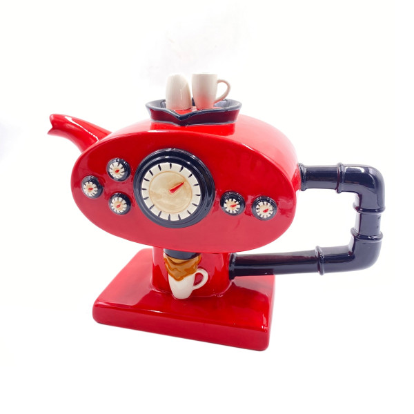 Jameson Tailor Espressomaschine Rot Design-Kanne