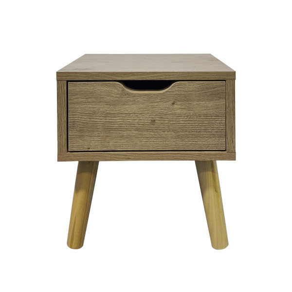 HTI-Living Thekla Artisaneiche Nachttisch 1 Schublade