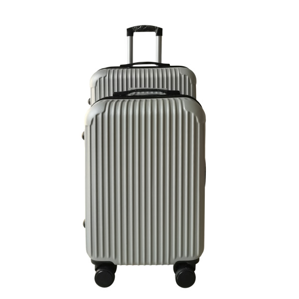 NTK-Collection Frenzi Silber Hartschalenkoffer 2er-Set