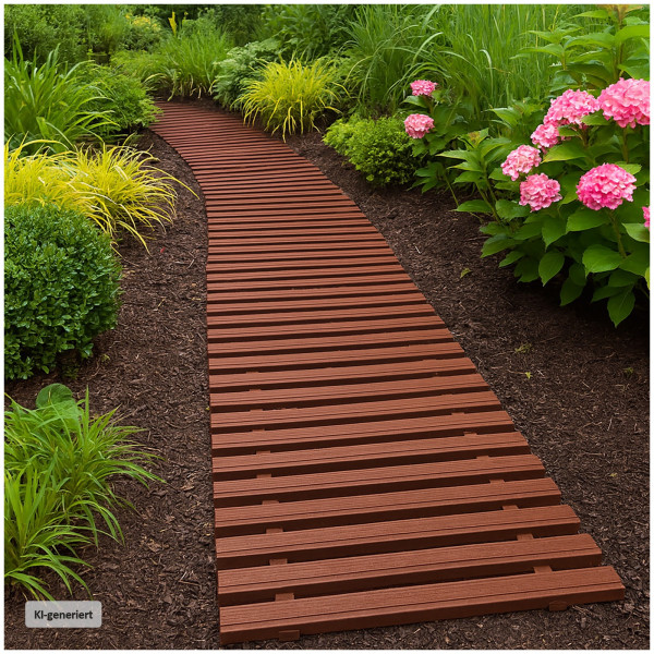 Gartenweg Nessa zum Ausrollen 16-teilig