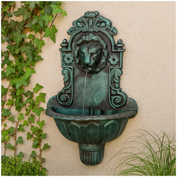 HTI-Line griechisch antik nostalgisch Pflanzschale für die Wand antik verziert