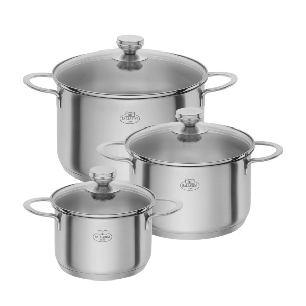 Ballarini Ancona Kochtopf-Set 3-teilig