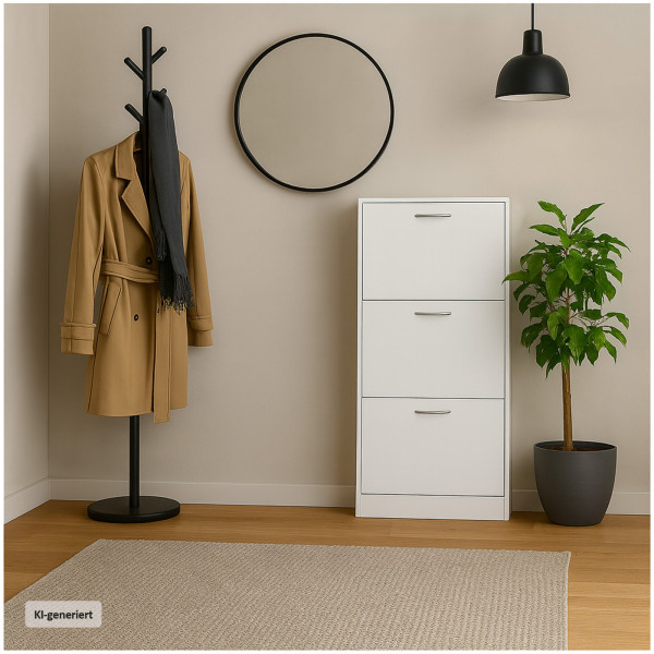 Schuhschrank Thekla Weiß