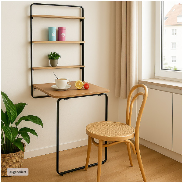 Wandklapptisch Cora mit Kreidetafel