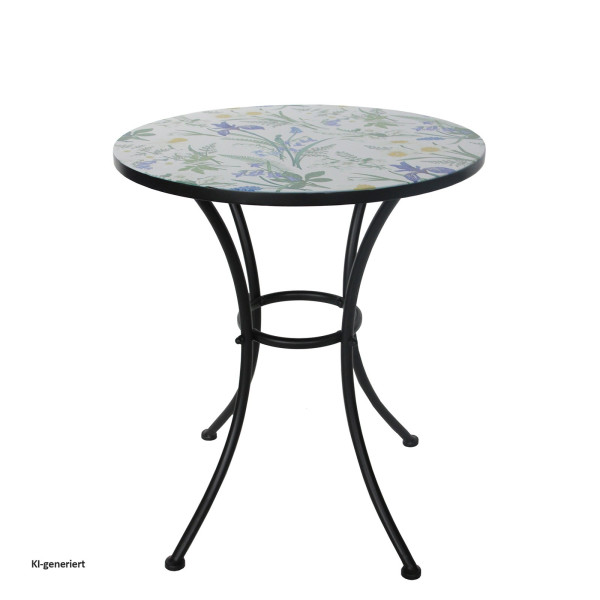 Gartentisch Celia "Lilie" Metall