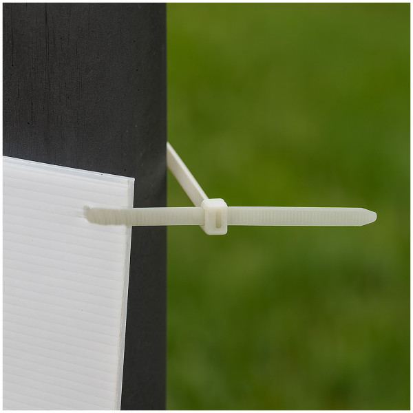 HTI-Living für Werkstatt, Plakate und Banner Robuster Kabelbinder 100 Stück 10x1000mm