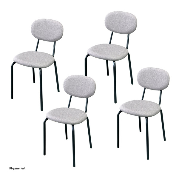 Stuhl Anella Cappucchino 4er-Set